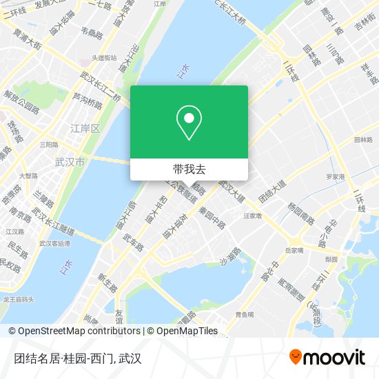 团结名居·桂园-西门地图