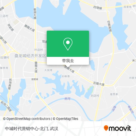 中城时代营销中心-北门地图