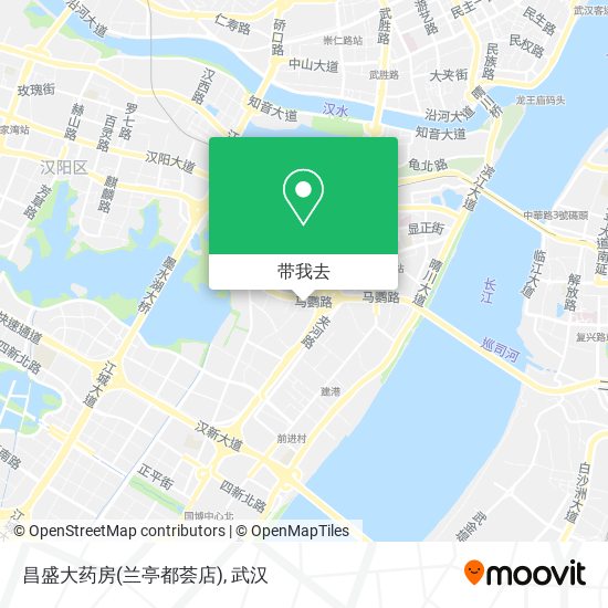 昌盛大药房(兰亭都荟店)地图