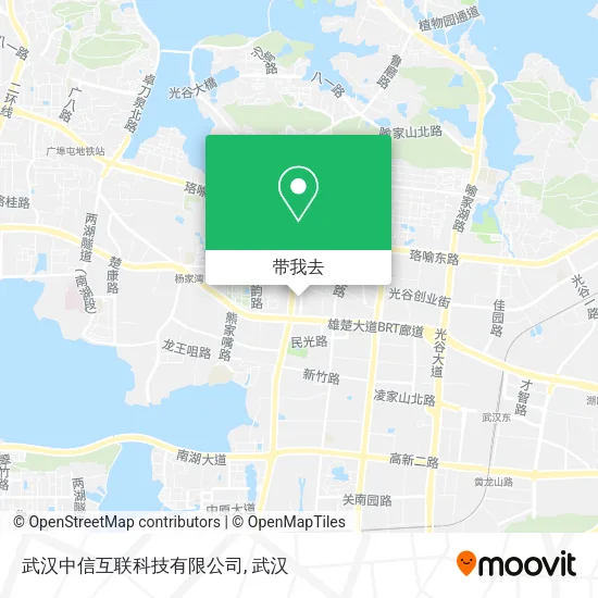 武汉中信互联科技有限公司地图