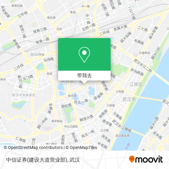 中信证券(建设大道营业部)地图