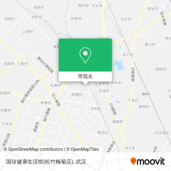 国珍健康生活馆(松竹梅菊店)地图