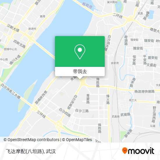 飞达摩配(八坦路)地图