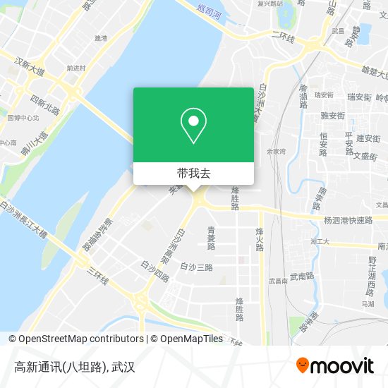 高新通讯(八坦路)地图