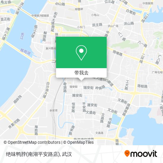 绝味鸭脖(南湖平安路店)地图