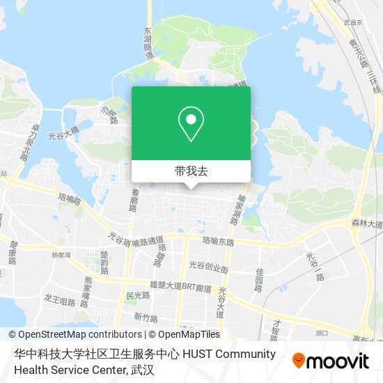 华中科技大学社区卫生服务中心  HUST Community Health Service Center地图