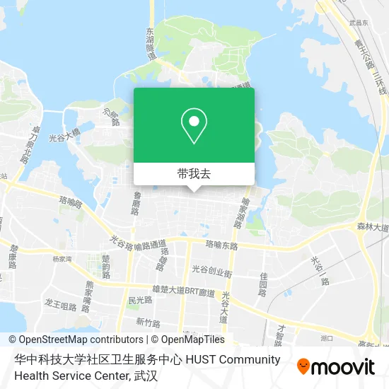 华中科技大学社区卫生服务中心  HUST Community Health Service Center地图