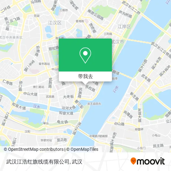 武汉江浩红旗线缆有限公司地图