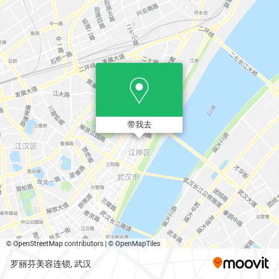 罗丽芬美容连锁地图