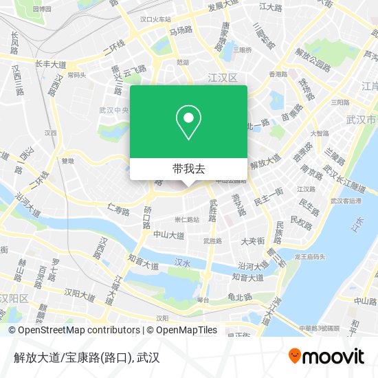 解放大道/宝康路(路口)地图