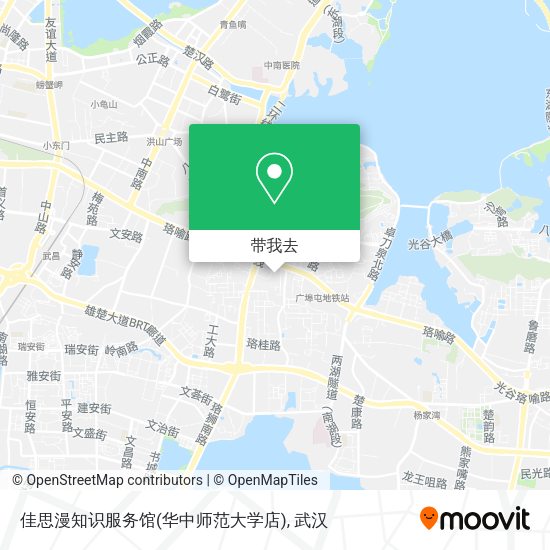 佳思漫知识服务馆(华中师范大学店)地图