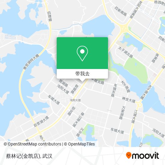 蔡林记(金凯店)地图