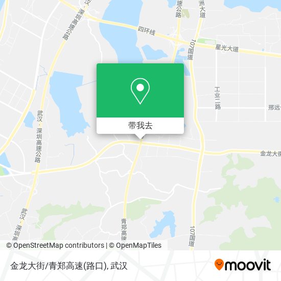 金龙大街/青郑高速(路口)地图