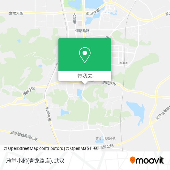 雅堂小超(青龙路店)地图