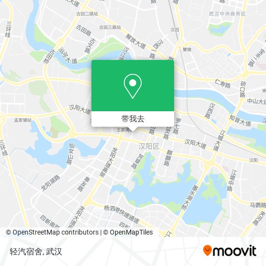 轻汽宿舍地图