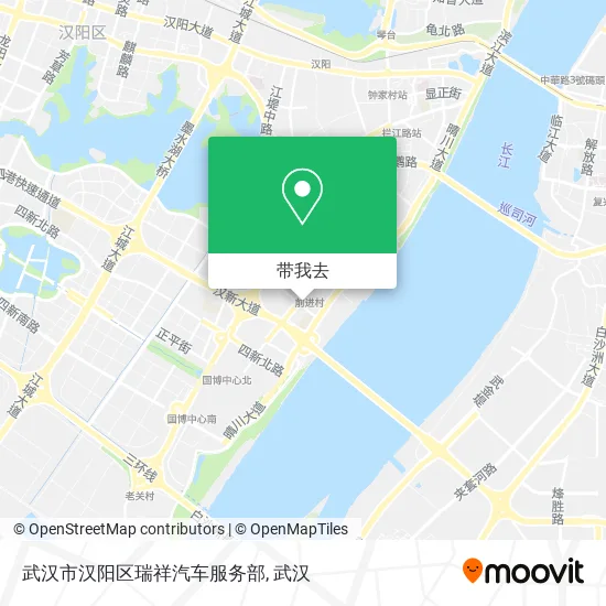 武汉市汉阳区瑞祥汽车服务部地图