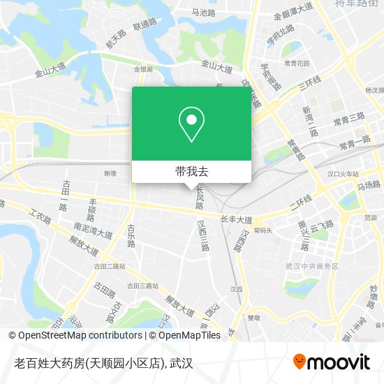 老百姓大药房(天顺园小区店)地图