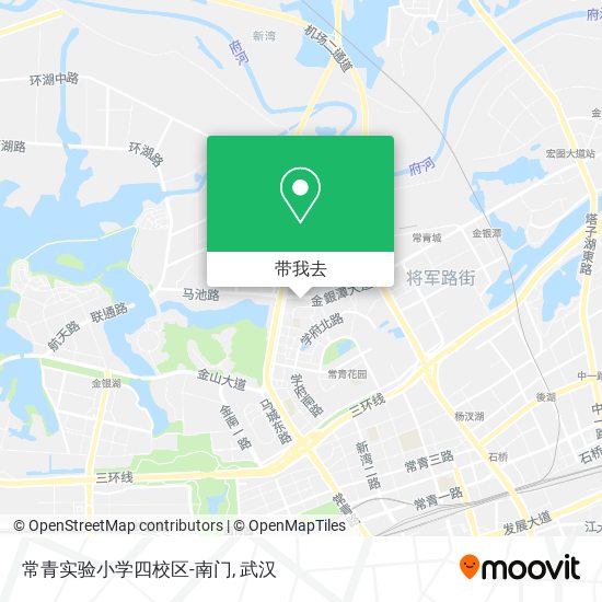 常青实验小学四校区-南门地图