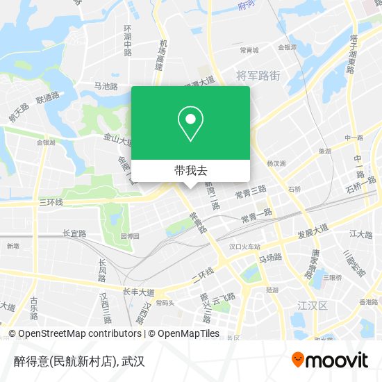 醉得意(民航新村店)地图