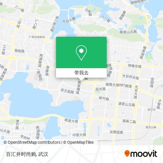 百汇井时尚购地图