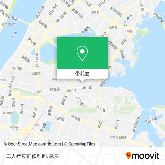 二人行皮鞋修理部地图