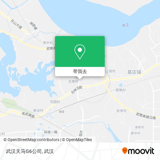 武汉天马G6公司地图