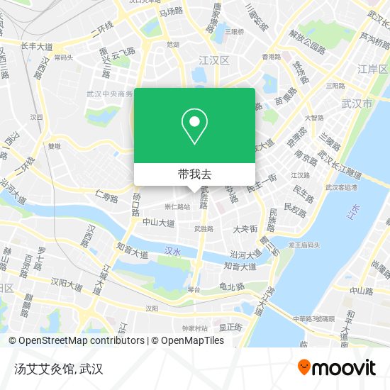 汤艾艾灸馆地图