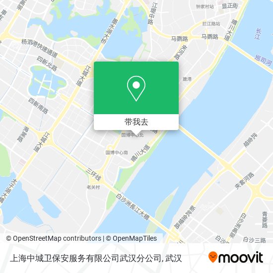 上海中城卫保安服务有限公司武汉分公司地图