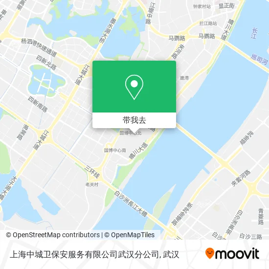 上海中城卫保安服务有限公司武汉分公司地图