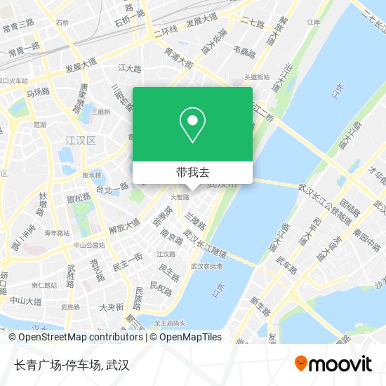 长青广场-停车场地图