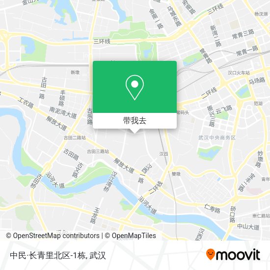 中民·长青里北区-1栋地图