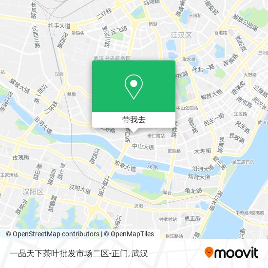 一品天下茶叶批发市场二区-正门地图