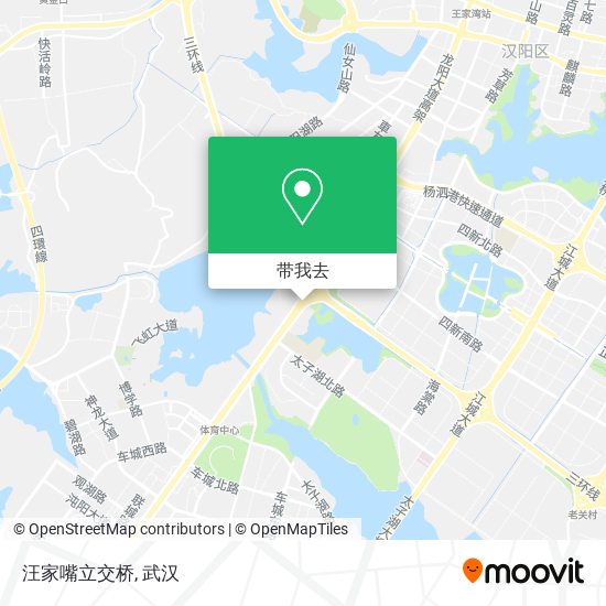 汪家嘴立交桥地图