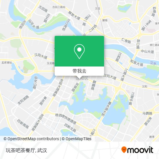 玩茶吧茶餐厅地图
