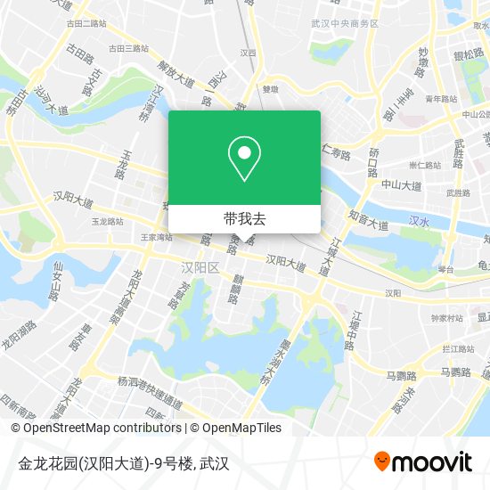 金龙花园(汉阳大道)-9号楼地图