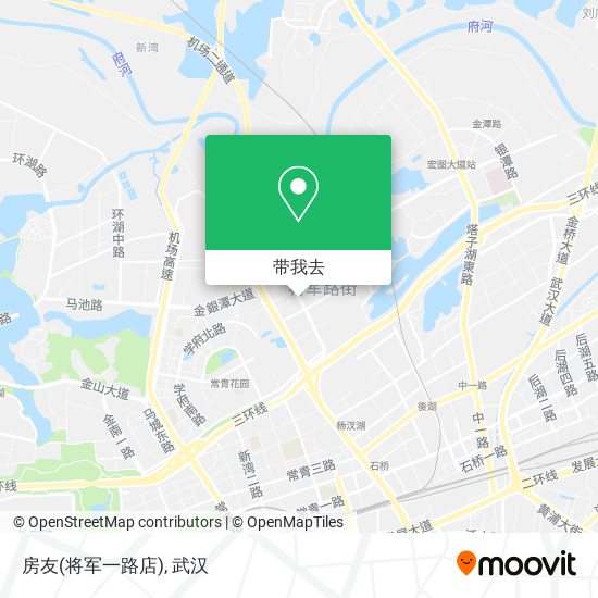 房友(将军一路店)地图