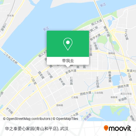 华之泰爱心家园(青山和平店)地图