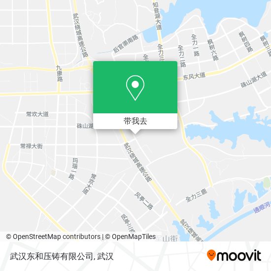 武汉东和压铸有限公司地图