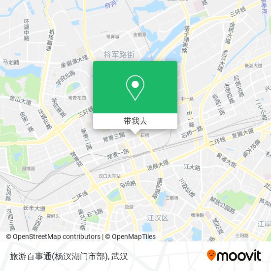旅游百事通(杨汊湖门市部)地图
