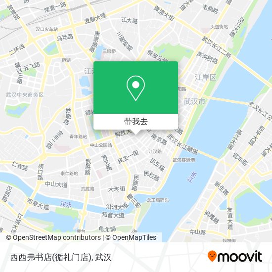 西西弗书店(循礼门店)地图