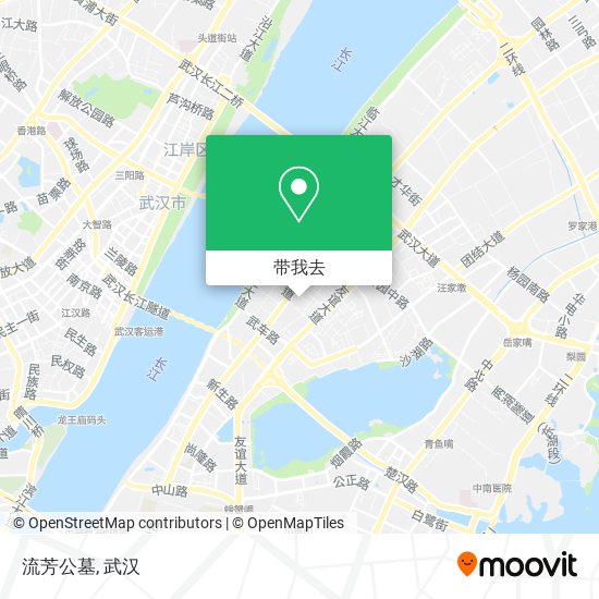 流芳公墓地图