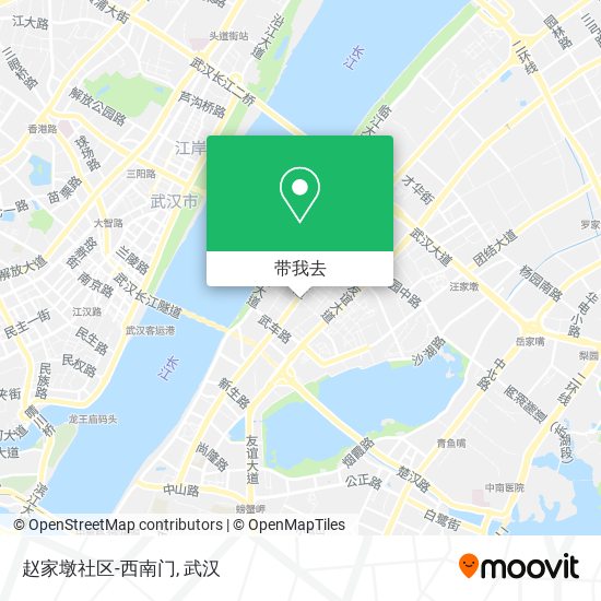 赵家墩社区-西南门地图