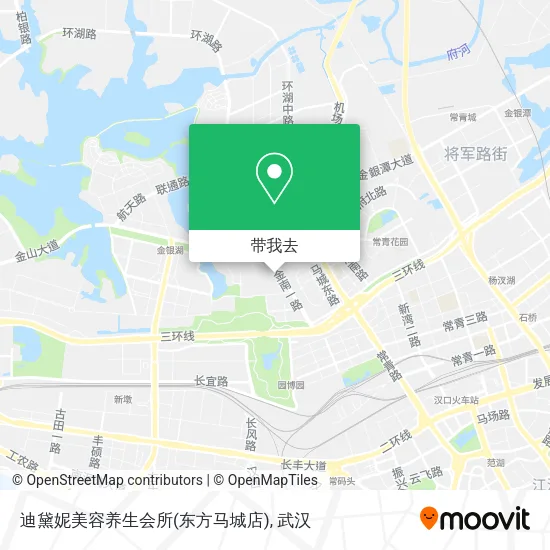 迪黛妮美容养生会所(东方马城店)地图