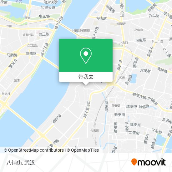 八铺街地图