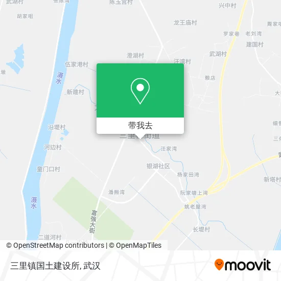 三里镇国土建设所地图