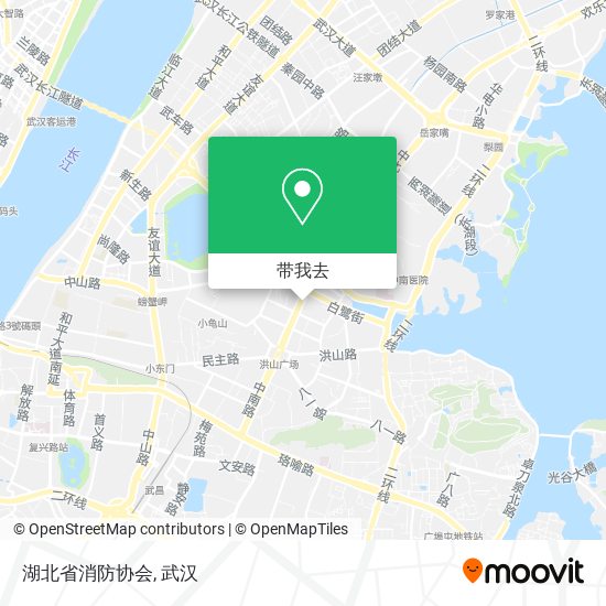 湖北省消防协会地图