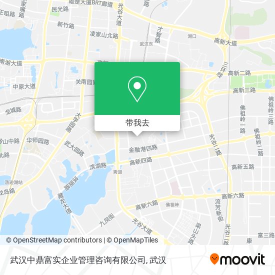 武汉中鼎富实企业管理咨询有限公司地图