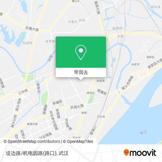 堤边路/机电园路(路口)地图
