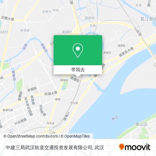 中建三局武汉轨道交通投资发展有限公司地图