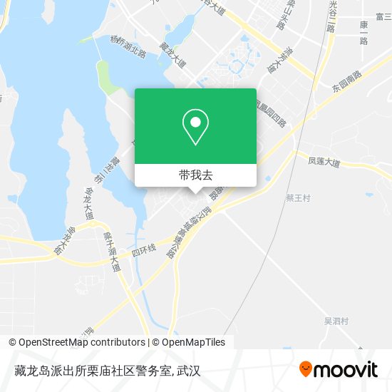 藏龙岛派出所栗庙社区警务室地图
